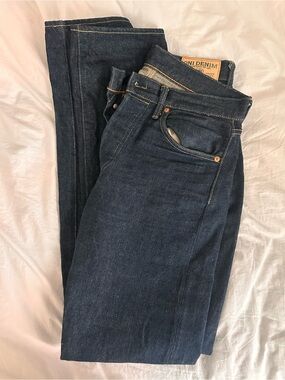 Oni 15oz Ishikawadai Japanese Selvedge Denim Regular Straight size 30
